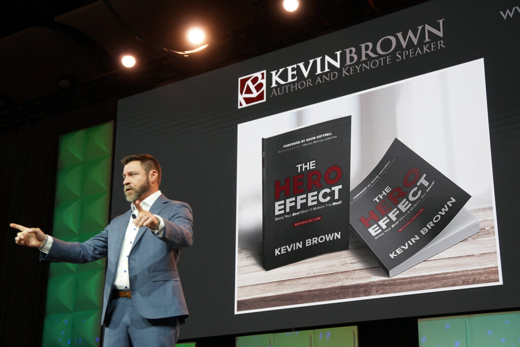 Motivational Keynote Speaker Kevin Brown on The Hero Effect